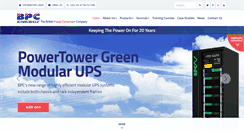 Desktop Screenshot of bpc-ups.com